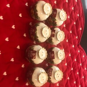 Royal Albert Individual Salt and Pepper Shakers